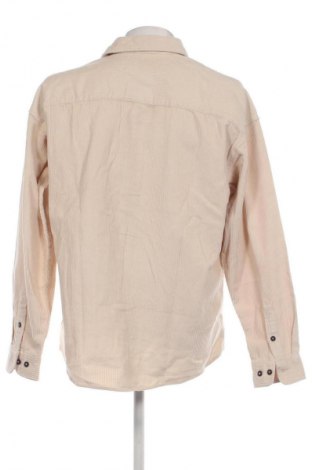 Herrenhemd Core By Jack & Jones, Größe L, Farbe Beige, Preis € 8,99