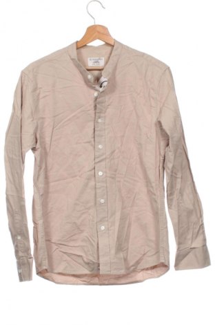 Herrenhemd Giordano, Größe S, Farbe Beige, Preis € 5,29