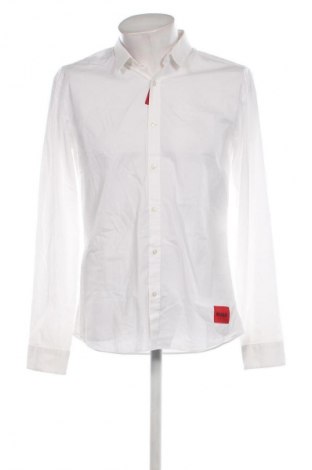 Ανδρικό πουκάμισο Hugo Boss, Μέγεθος L, Χρώμα Λευκό, Τιμή 55,67 €