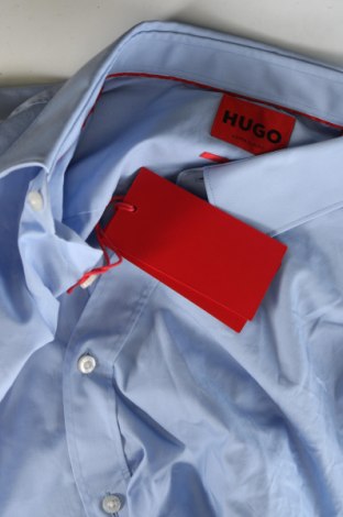 Ανδρικό πουκάμισο Hugo Boss, Μέγεθος L, Χρώμα Μπλέ, Τιμή 55,99 €