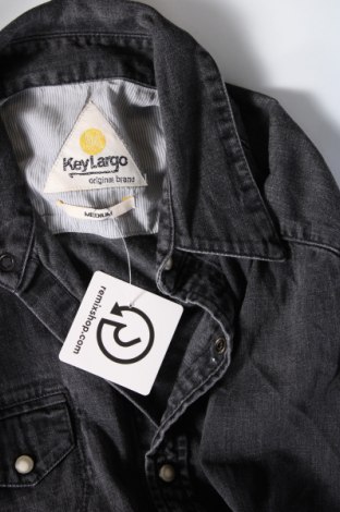 Herrenhemd Key Largo, Größe S, Farbe Schwarz, Preis € 3,79