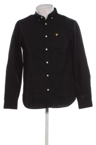 Cămașă de bărbați Lyle & Scott, Mărime M, Culoare Negru, Preț 203,95 Lei