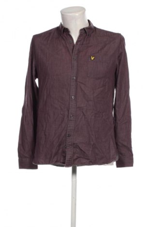 Cămașă de bărbați Lyle & Scott, Mărime M, Culoare Mov, Preț 90,46 Lei