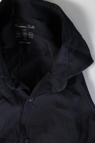 Herrenhemd Massimo Dutti, Größe XXL, Farbe Blau, Preis € 29,26