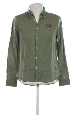 Мъжка риза New Zealand Auckland, Размер S, Цвят Зелен, Цена 68,20 лв.