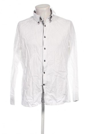 Мъжка риза Next, Размер L, Цвят Бял, Цена 17,00 лв.
