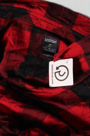 Мъжка риза Scotch & Soda, Размер 4XL, Цвят Червен, Цена 37,99 лв.