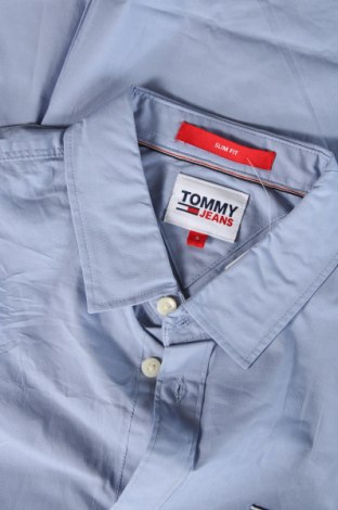 Мъжка риза Tommy Jeans, Размер S, Цвят Син, Цена 140,00 лв.