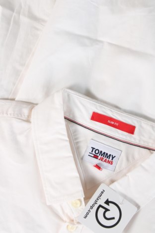 Herrenhemd Tommy Jeans, Größe XXL, Farbe Weiß, Preis € 36,49