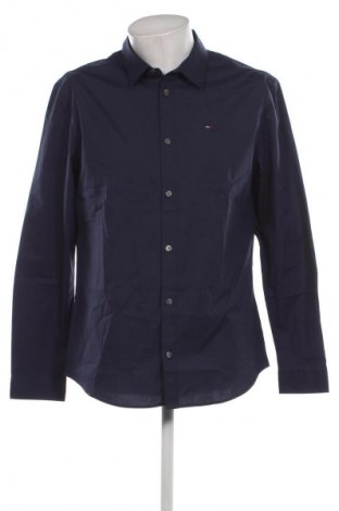 Ανδρικό πουκάμισο Tommy Jeans, Μέγεθος XL, Χρώμα Μπλέ, Τιμή 36,08 €