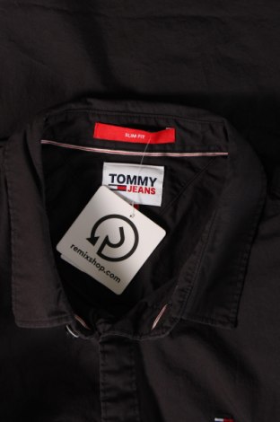 Herrenhemd Tommy Jeans, Größe L, Farbe Schwarz, Preis 72,49 €