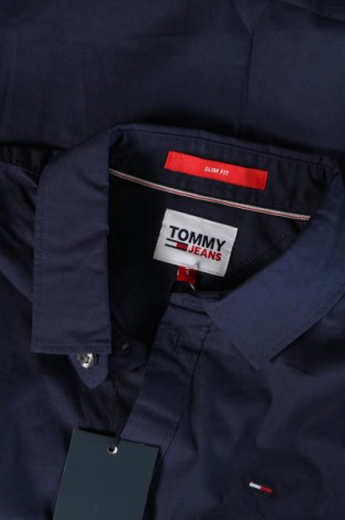 Cămașă de bărbați Tommy Jeans, Mărime S, Culoare Albastru, Preț 184,99 Lei