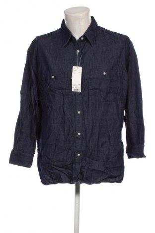 Ανδρικό πουκάμισο Uniqlo, Μέγεθος XL, Χρώμα Μπλέ, Τιμή 26,20 €