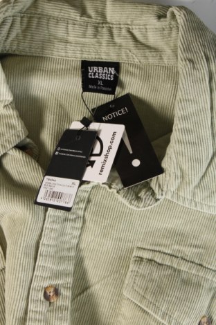 Cămașă de bărbați Urban Classics, Mărime XL, Culoare Verde, Preț 63,99 Lei