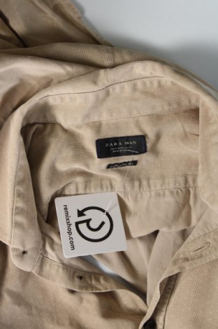 Herrenhemd Zara Man, Größe XL, Farbe Beige, Preis € 8,88