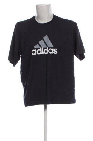 Tricou de bărbați Adidas, Mărime XXL, Culoare Albastru, Preț 84,38 Lei