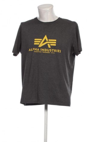 Męski T-shirt Alpha Industries, Rozmiar XL, Kolor Szary, Cena 82,99 zł