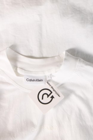 Męski T-shirt Calvin Klein, Rozmiar L, Kolor Biały, Cena 119,99 zł