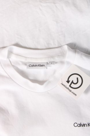 Herren T-Shirt Calvin Klein, Größe S, Farbe Weiß, Preis € 28,99