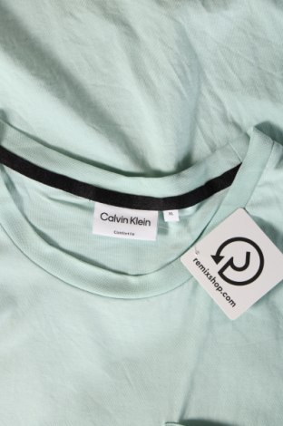 Herren T-Shirt Calvin Klein, Größe XL, Farbe Grün, Preis 47,99 €