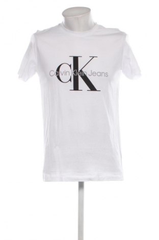 Tricou de bărbați Calvin Klein Jeans, Mărime XL, Culoare Alb, Preț 223,99 Lei