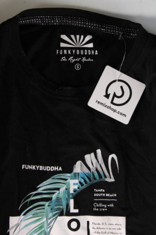 Ανδρικό t-shirt Funky Buddha, Μέγεθος S, Χρώμα Μαύρο, Τιμή 7,00 €