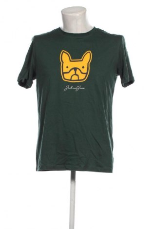 Męski T-shirt Jack & Jones, Rozmiar L, Kolor Zielony, Cena 96,55 zł