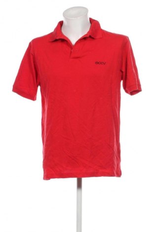 Мъжка тениска James & Nicholson, Размер XXL, Цвят Червен, Цена 18,05 лв.