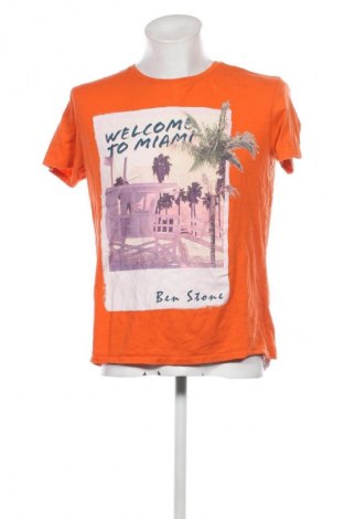 Herren T-Shirt Jean Pascale, Größe L, Farbe Orange, Preis € 9,05