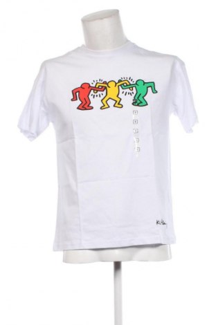 Herren T-Shirt Keith Haring, Größe S, Farbe Weiß, Preis € 9,79