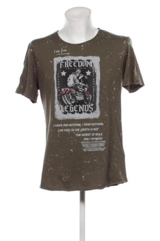 Męski T-shirt Key Largo, Rozmiar XL, Kolor Zielony, Cena 57,84 zł