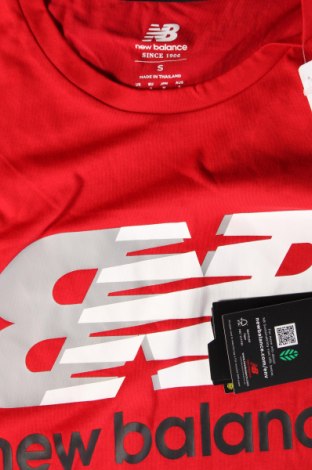 Ανδρικό t-shirt New Balance, Μέγεθος S, Χρώμα Κόκκινο, Τιμή 19,49 €