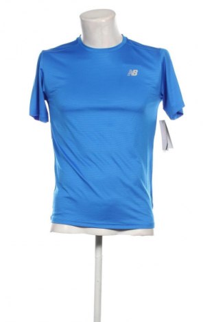 Męski T-shirt New Balance, Rozmiar M, Kolor Niebieski, Cena 99,99 zł