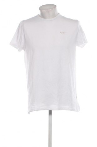 Herren T-Shirt Pepe Jeans, Größe XL, Farbe Weiß, Preis € 12,77