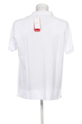 Ανδρικό t-shirt S.Oliver, Μέγεθος XL, Χρώμα Λευκό, Τιμή 15,99 €