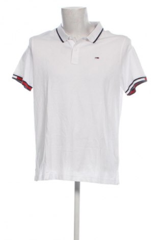 Ανδρικό t-shirt Tommy Jeans, Μέγεθος XL, Χρώμα Λευκό, Τιμή 36,49 €