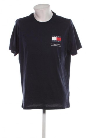 Męski T-shirt Tommy Jeans, Rozmiar XXL, Kolor Niebieski, Cena 123,99 zł