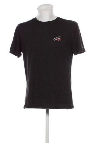 Ανδρικό t-shirt Tommy Jeans, Μέγεθος M, Χρώμα Μαύρο, Τιμή 21,99 €