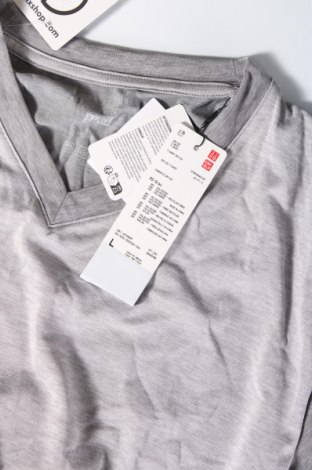 Herren T-Shirt Uniqlo, Größe L, Farbe Grau, Preis € 5,00