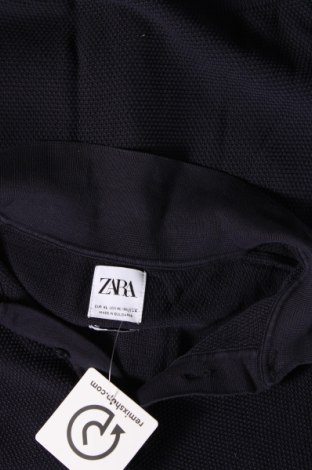 Męski T-shirt Zara, Rozmiar XL, Kolor Niebieski, Cena 81,38 zł