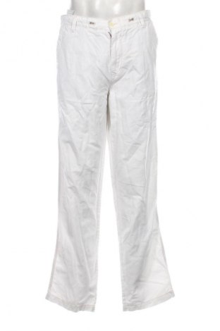 Мъжки панталон BOSS, Размер L, Цвят Бял, Цена 82,20 лв.