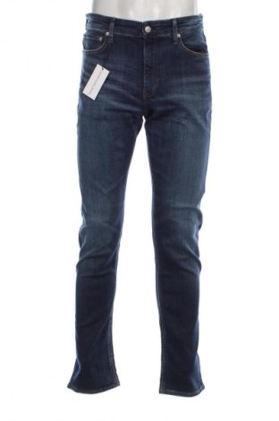 Мъжки дънки Calvin Klein Jeans, Размер M, Цвят Син, Цена 84,29 лв.