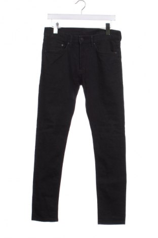Мъжки дънки H&M, Размер S, Цвят Черен, Цена 14,50 лв.