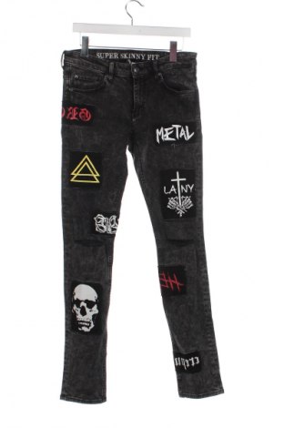 Męskie jeansy H&M Divided, Rozmiar M, Kolor Szary, Cena 35,99 zł