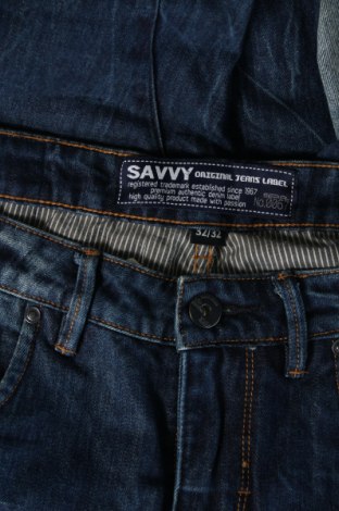 Herren Jeans Savvy, Größe M, Farbe Blau, Preis € 13,99