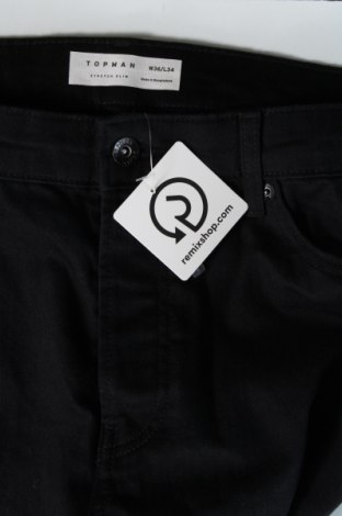 Męskie jeansy Topman, Rozmiar L, Kolor Czarny, Cena 86,99 zł