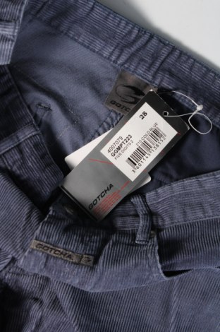 Pantaloni raiați de bărbați Gotcha, Mărime S, Culoare Albastru, Preț 166,99 Lei