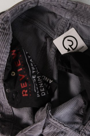 Pantaloni raiați de bărbați Review, Mărime M, Culoare Gri, Preț 80,33 Lei