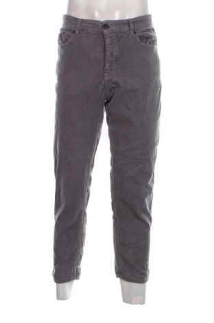 Pantaloni raiați de bărbați Review, Mărime M, Culoare Gri, Preț 281,00 Lei