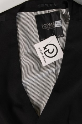 Herrenweste Topman, Größe L, Farbe Schwarz, Preis € 26,44